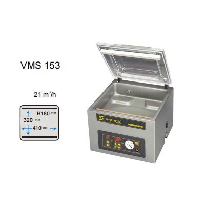 真空室封口機瞬熱式VMS 153、杜邦袋封口機